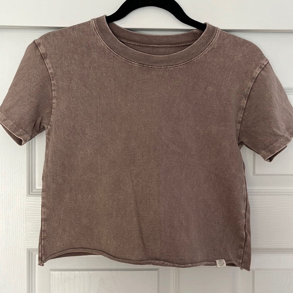 Treasure and Bond, Nordstrom, Girls cropped T-shirt size medium 8–10